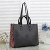 Designer Women Since Shopping Bag Onthego Braided Cowhide Leather Wild At Heart Leopard Print Luxury Handbag Purse Tote Shoulder Bag Crossbody Clutch PM GM