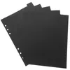 Pcs Black Binders Binder Tabs Index Page Divider Pp Dividers Tabbed 6 Ring