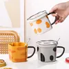 La dernière patte de chat de 12 oz avec une cuillère de tasse de café en céramique, de nombreux choix de style, support la personnalisation de tout logo