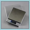 Scales 200/500x0.01g 1kg 2kg 3kgx0.1g المجوهرات الرقمية المحمولة مقياس الجيب للوزن المصغر Lcd Nce Weight Drop Del Otvcq