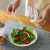 Bouteilles de rangement Boîte d'assaisonnement contenant du distributeur d'épices avec des pots de cuisine en verre à cuillère à cuillère de couvercle pour sucre de sel