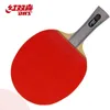 Tênis de mesa Raquets 6002 raquete profissional com furacão 8 e maçaneta de borracha de arco de estanho FL Shake Hold Hold Ping Pong Bat Case L230816