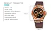 Mujeres de pulsera Relojes para mujeres cronógrafos Rose Gold Sport Watch Ladies Diamond Female Quartz Wutwatch para hombres lujo