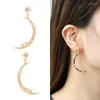 Ketting oorbellen set ster magie 3 sieraden maan oorrangring geschenken voor vrouwen meisjes vrouwelijk