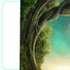 3D forêt tapisserie Nature arbre Art trou rge tapis tenture murale tapisserie matelas bohème tapis Bnket Camping tente nappe mur C202J5588995