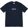 Round Neck T-Shirt For Men Summer T-stukken Luxe Luxe Kort Mouw Teller Kwaliteit Katoen los