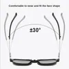 패션 선글라스 프레임 남성의 자기 흡입 안경 프레임 세트 미러 편리한 선글라스 230818