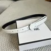 Designer Woman Belt Women Fashion Belt Smooth Buckle 2.5cm Width 6 Colors No Box With Dress Shirt Woman Designers Belts