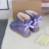 2023 tendenza della moda australia scarpe firmate pantofole di pelliccia delle donne diapositive sandali donne uggit scarpe da neve invernali classico mini caviglia castagna nera sandalo rosa scarpe da ginnastica