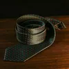 Dark Green Series Tie heren retro patroon Brits 8 cm formele kleding professionele zakelijke vrijetijdsstudenten met de hand spelen Joker.