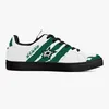 Classic dark green minimalist line lettering trendy sneakers Casual Shoes