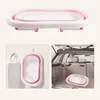 Bathing Tubs Seats Newborn Baby Folding Bath Tub Baby Shampoo Tub Bath Body Washing Portable Foldable Children Safe Kids Bathtub R230818