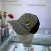 Kapity kulowe 2023 Caps Ball Cap Herrendesigner Tiger Bienen Schlange Blume Baseball Cap Luksusowa czapka Z230818