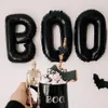 Other Event Party Supplies Halloween Black BOO Letter Balloons Witch Ballon Kids Indoor Outdoor Happy Decorations 230818