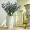 Decorative Flowers Wreaths 82cm 2 Fork Violet Artificial Flower Wedding Home Decora Living Room Bedroom Dining Table Coffee Decoration Photography HKD230818