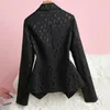 Trajes de mujer tops casuales moda de manga larga chic blazer elegante ropa clásica clásica