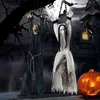 Andra evenemangsfestartiklar som hänger Ghost KTV Bar Halloween Dekorationer Ghoul Halloween Horror Props Ghost Lighted Eyes Body Haunted House Garland Doll 230817