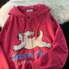 Herren Hoodies Sweatshirts Mode neue 2023 Y2K Frauen süßes Tier reines frisches Paar Supermarkt Hot Sale Ins Strickjacke Z230818