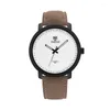 Wristwatches Fashion Luminous Dial Lover Watches Couple Quartz Watch Waterproof Leather Strap For Women And Men Gift