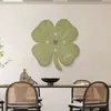 Настенные часы цветочная форма легкая роскошная гостиная ресторан