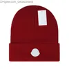 Beanie/Skull Caps New Designer Fashion Beanies Hats Men's and Women's Models Bonnet Winter Beanie Sticked Wool Hat Plus Velvet Cap Skallies Tjockare hattar A14 Z230818