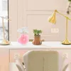 Vases Flower Shape Vase Indoor Ornament Household Supply Adorable Flower-shaped Adorn