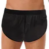 Shorts masculins pour hommes semi-transparents semi-transparents swimmin trie élastique waisand boxer rapide sèche.