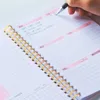 Anteckningar 2023 A5 Agenda Planner Notebook Kawaii Diary Journals Weekly Schedules Organizer School for Stationery Office 230818