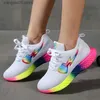 Kleiderschuhe Sommer Neue Sneakers Frauen Freizeitschuhe Helle alleinige Frauen Sneakers Outdoor Jogging Trainer Frauen vulkanisierte Schuhe T230818