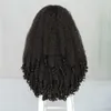 Perruques synthétiques Soku V partie Synthétique demi-perruque pour les femmes afro Bouncy Spring bouclé avec des extrémités bouclées Pas de laisse sans colle de couleurs naturelles CLIP HKD230818