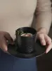 Mugs Kinglang Japanese Tea Set Creative Ceramic Kung Fu Teapot Cup Home Restaurang Kaffered Dessert Water 230818