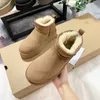 ontwerpers snowboots australische vrouwen tazz boot laarzen bailey dune kastanje winter gesp bont sneeuw ugglie slippers dame tasman schoenen 03ir #