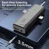 Mikrofone Drei in einem drahtlosen Reversmikrofon Intelligent Rauschreduktion Wireless Lavalier -Mikrofon für iOS Android -Kamera Computer HKD230818