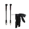 Microfones clipe de microfone saxofone para transmissor de bodypack sem fio para instrumento musical clarinete hkd230818