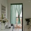 Curtain Pastoral Japanese Noren Tube Doorway Divider Door For Home Restaurant Dinning Area Kitchen Bathroom Kids Bedroom