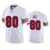 San Francisco''49ers'''Men 29 Talanoa Huganga 10 Jimmy Garoppolo 5 Trey Lance 44 Kyle Juszczyk Kadınlar Gençlik Beyaz Özel Renk Rush Limited Jersey