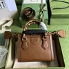 Designerin für kleine Umhängetaschen LuxuryGenuine Leder Crossbody Taschen 20 cm Top-Level Replication Mini-Tasche mit Kasten WG068