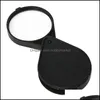 Loupes Magnifiers Portable Mini Magnifierポケット拡大ガラスのためのベストプロモーション60mmレンズ10x拡大旅行リーディングジュエルotb1t