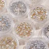 Nagelkunstdekorationen 120 240pcs 3d kleine Diamantstein Maniküre 2 5mm Gold Silber S Schmuck Glitzer Glanz Teile Vorräte für Luxus B 230816