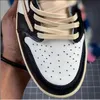 Scotts X Fragment Design OG 1s Low Mens Basketball Luxury Designer Jumpman 1 Militärblå kvinnors sneakers