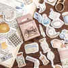 Andere decoratieve stickers bulk 10 sets schattige retro -op -kleermakershulpmiddelen voor journaling school Japanse briefpapier zakelijke benodigdheden 230818