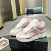 Casual MA Designer Sneakers 1 Ma2 skórzane trampki mężczyźni kobiety białe amis czarne buty trenerzy platformy z pudełkiem 16037 2 6037