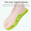 Pièces de chaussures Accessoires Foot Acupressure Sole intérieure Femmes Femmes Soft Brepwant Sports Cushion Inserts Sweatabsorbing DÉODORANT orthopédique Sole 230817