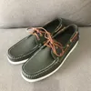 Kleiderschuhe Herren komfortable lässige handgefertigte Männer Schuhmarke Lederschuh Top -Qualität Fahren Moccasin Männer Luxusmarke Flats Bootsschuhe 230817