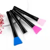 Silicone Face Mask Spatula Brush Beauty Tool Cosmetic Foundation Brush Silicone Facial Clay Mud Mask Applicator Brushes