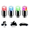 Luci decorative 2/4pcs Pneumatico VAES Luce per tappo per auto per motociclette per biciclette per biciclette a LED Colorf Cycling Hub Cycling Blowing BB Accessori DHT2J