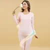 女性用スリープウェアノベルティ妊婦秋のパジャマセットピュアコットン母乳育児月服