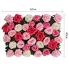 Dekorativa blommor 40 60 cm Grön Plant Flower Wall Artificial Rose inomhus utomhuslandskap Decoran Bröllop Bakgrund Arch Decoration 24 st