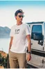 Men's T Shirts Y1342 Product: Pure Cotton Weight Sanding Round Top Short-sleeved T-shirt