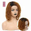 Synthetic Wigs Synthetic Braided Faux Locs Wigs for Black Women Dreadlocks Faux Locs Crochet Hair Wigs Heat Resistant Short Afro Curly Wigs HKD230818